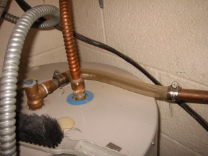Improper TPR discharge line