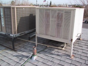 Sewer vent too close to cooler