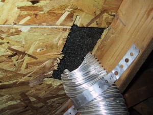 Vent not through roof
